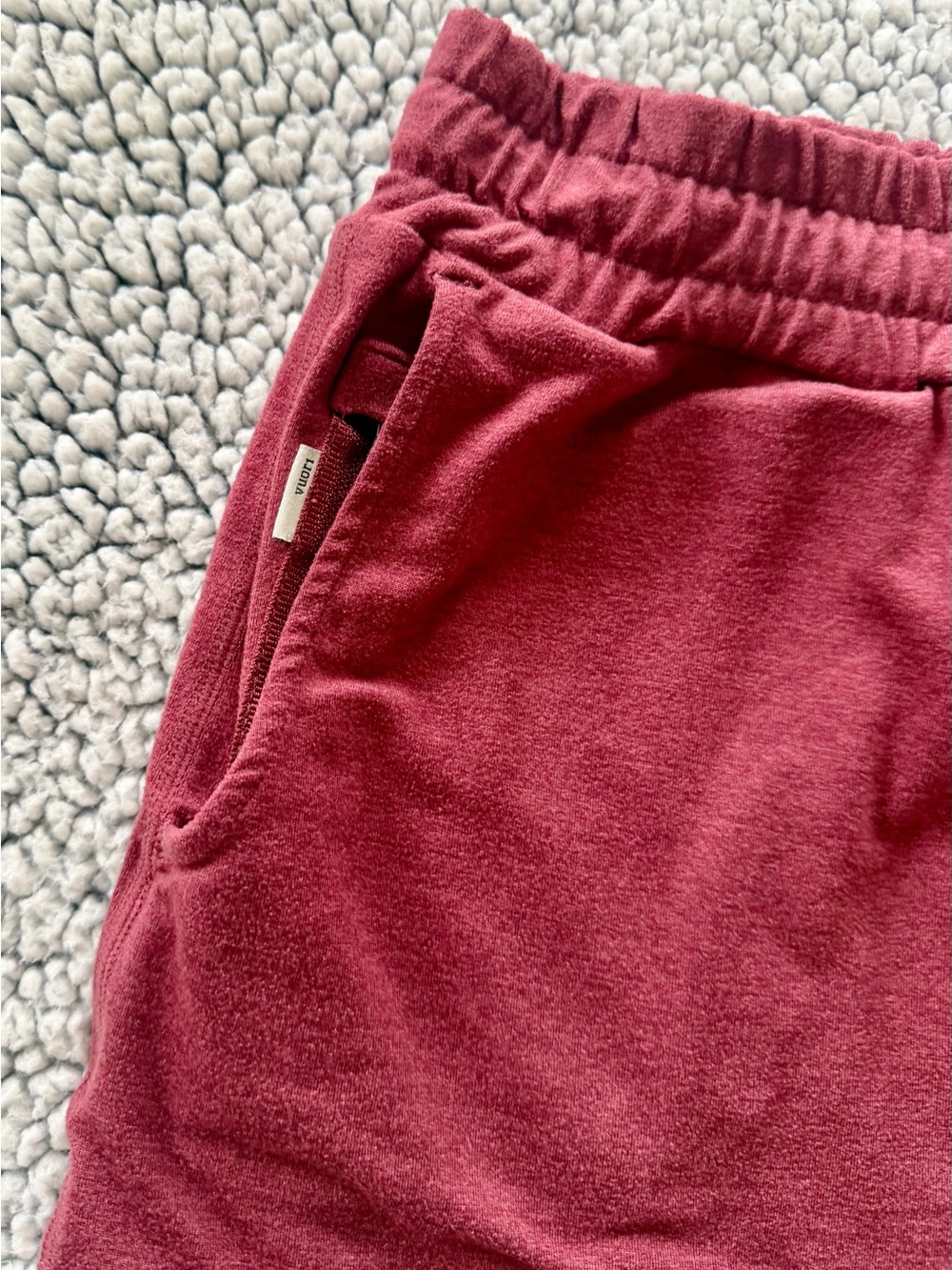 Bundle! Vuori Halo - Women's Athletic Drawstring Shorts in Rust and Mustard - Picture 10 of 12